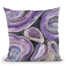 Circle Rain V2 Throw Pillow By Albena Hristova