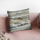 Spring Stream Crop Throw Pillow By Albena Hristova
