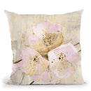 Elegance Iii Pink Throw Pillow By Albena Hristova