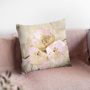 Elegance Iii Pink Throw Pillow By Albena Hristova
