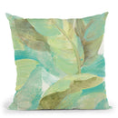 Under The Palms Ii Throw Pillow By Albena Hristova