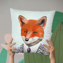 Fox Throw Pillow By Animal Crew