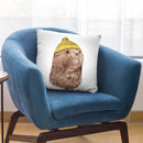 Fur Seal Throw Pillow By Animal Crew