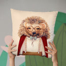 Hedgehog Throw Pillow By Animal Crew