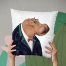 Hippo Animal C Throw Pillow By Animal Crew