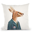 Kangaroo Throw Pillow By Animal Crew