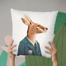 Kangaroo Throw Pillow By Animal Crew