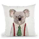 Koala Throw Pillow By Animal Crew