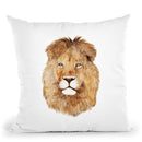 Lion Throw Pillow By Animal Crew
