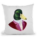 Mallard Duck Throw Pillow By Animal Crew