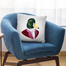 Mallard Duck Throw Pillow By Animal Crew