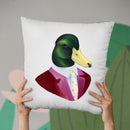 Mallard Duck Throw Pillow By Animal Crew