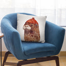 Otter Throw Pillow By Animal Crew