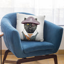 Pirate Cat Throw Pillow By Animal Crew