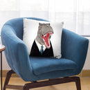 T-Rex Throw Pillow By Animal Crew