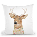 White Tailed Deer Throw Pillow By Animal Crew