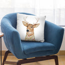White Tailed Deer Throw Pillow By Animal Crew