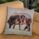 Wolf Andreas Lie Throw Pillow By Andreas Lie
