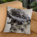 Bear In The Fog Throw Pillow By Andreas Lie