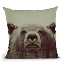 Bj¿rn Throw Pillow By Andreas Lie