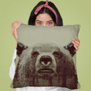 Bj¿rn Throw Pillow By Andreas Lie