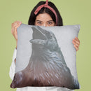 Corvus Throw Pillow By Andreas Lie