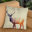 Deer I Throw Pillow By Andreas Lie