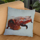 Fox Throw Pillow By Andreas Lie