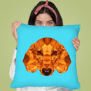 Geometric Dachshund Throw Pillow By Andreas Lie