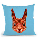 Geometric Squirrel Throw Pillow By Andreas Lie