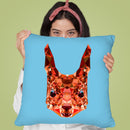 Geometric Squirrel Throw Pillow By Andreas Lie