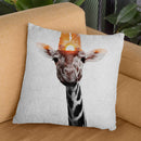 Giraffe Throw Pillow By Andreas Lie