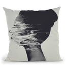 Gone Throw Pillow By Andreas Lie