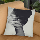 Gone Throw Pillow By Andreas Lie