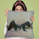 Grizzly Bear Throw Pillow By Andreas Lie
