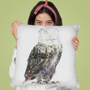 Arctic Owl Throw Pillow By Andreas Lie