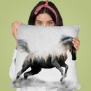 Horse Andreas Lie Throw Pillow By Andreas Lie