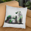 Arctic Polar Bear Family Throw Pillow By Andreas Lie