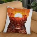 Leopard Cub Throw Pillow By Andreas Lie