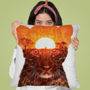 Leopard Cub Throw Pillow By Andreas Lie
