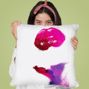 Lips Throw Pillow By Andreas Lie