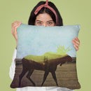 Moose Throw Pillow By Andreas Lie