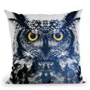 Night Owl Throw Pillow By Andreas Lie