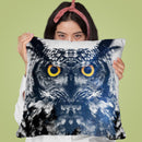 Night Owl Throw Pillow By Andreas Lie