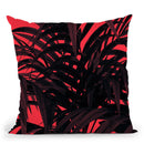 Tropical Leaf Throw Pillow By Andreas Lie