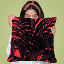 Tropical Leaf Throw Pillow By Andreas Lie