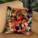 Watercolor Fox Throw Pillow By Andreas Lie