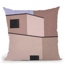 The Desert House Throw Pillow By Alisa Galitsyna
