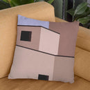 The Desert House Throw Pillow By Alisa Galitsyna