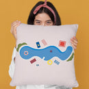 The Swimming Pool Season Throw Pillow By Alisa Galitsyna
